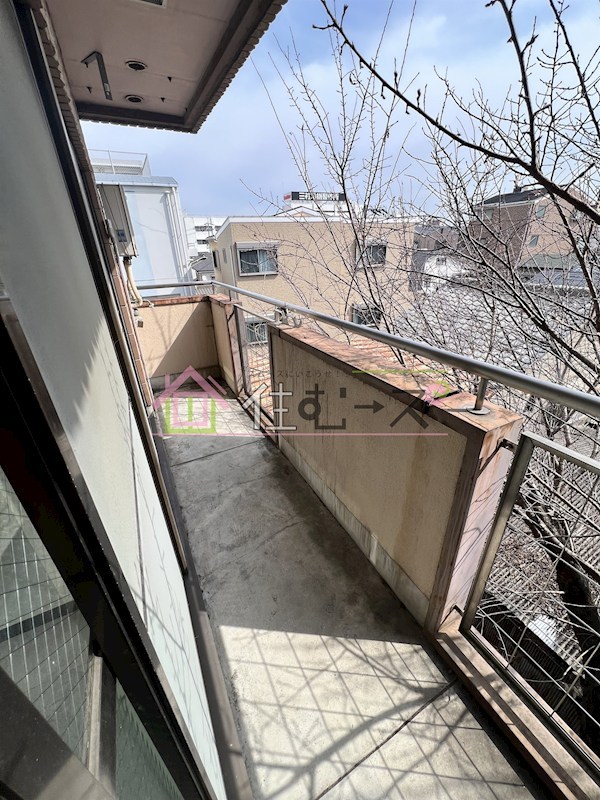 王仏マンション ベランダ