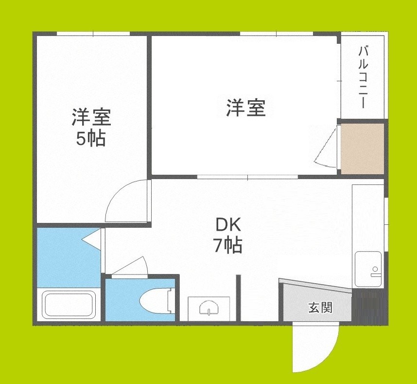 レジデンス三津屋 間取り