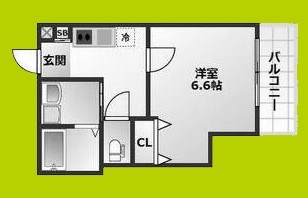 ALEGRIA池田 間取り