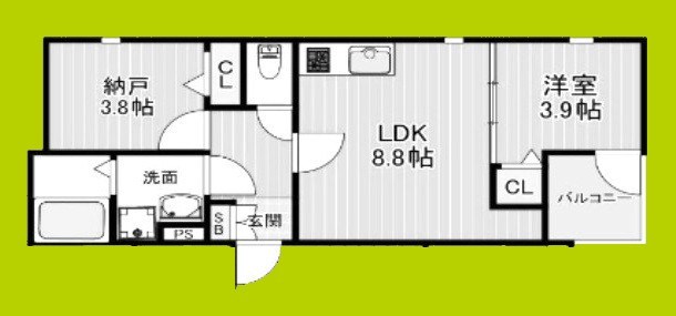 リオグランデ金田 間取り
