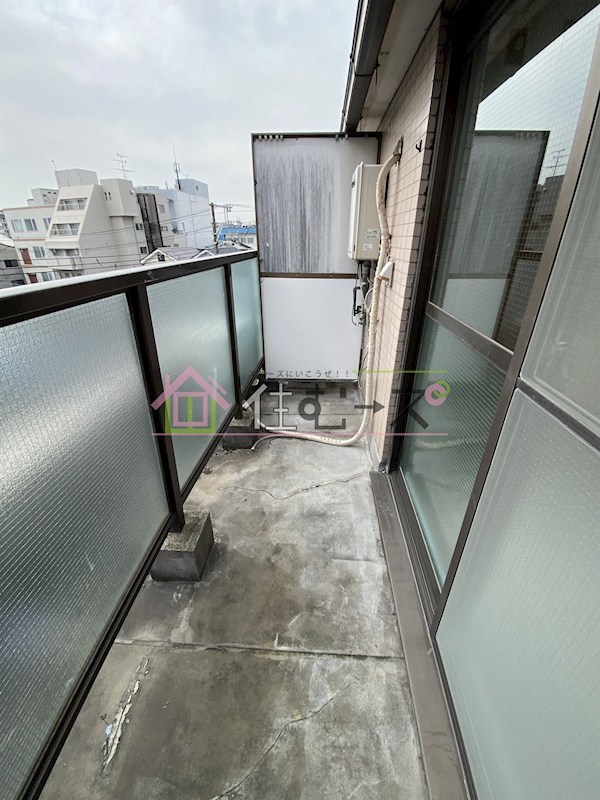 グランドハイツ三津屋北 ベランダ