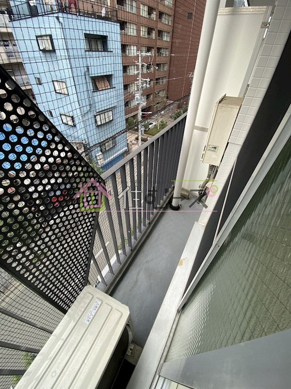 R-CUBE新大阪 ベランダ