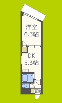 大橋マンション 間取り