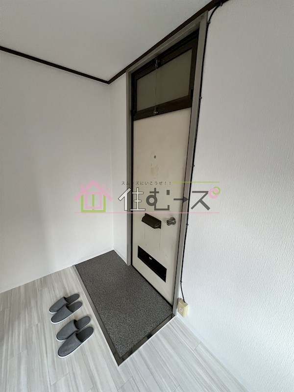 暁マンション 玄関