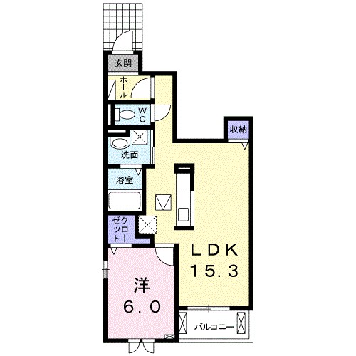 フルール　ラズリン 間取り