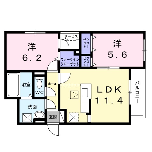 パル茨木 間取り