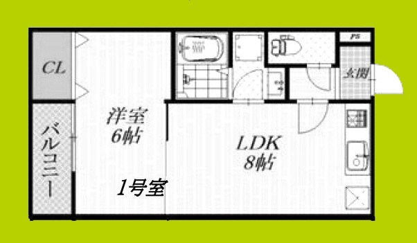 仮称）菊水通新築マンション 間取り