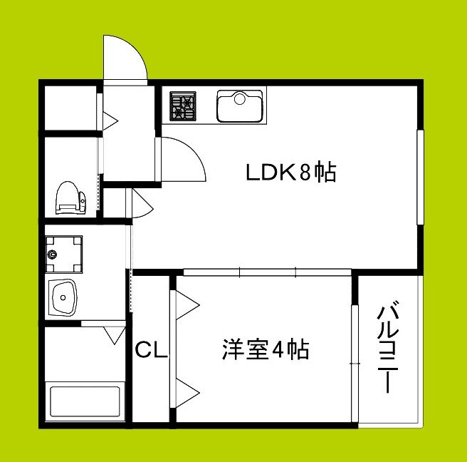 セレニティ勝山北 間取り