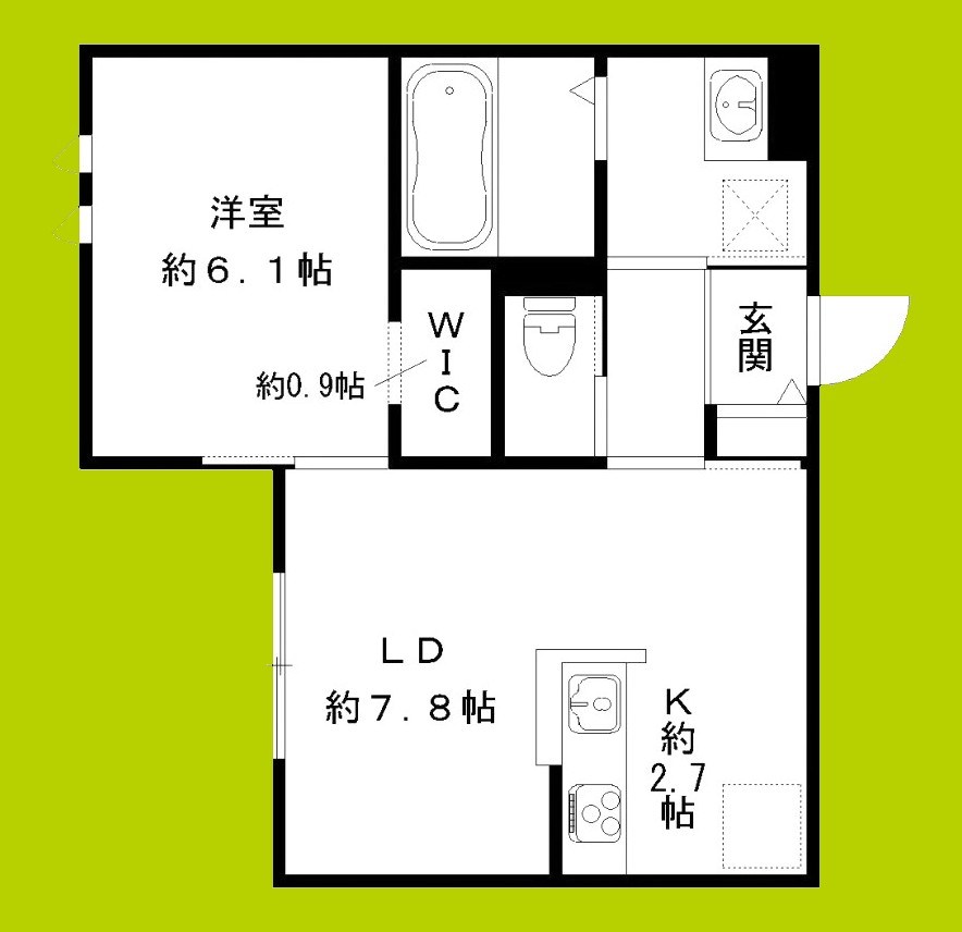 Your　Maison　立花 間取り