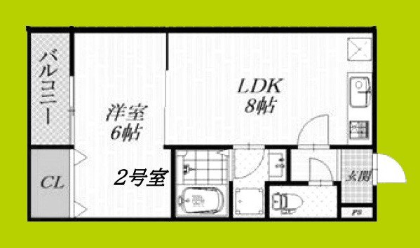 仮称）菊水通新築マンション 間取り