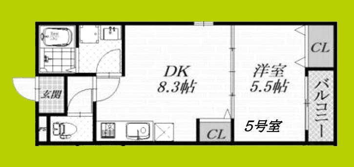 仮称）菊水通新築マンション 間取り