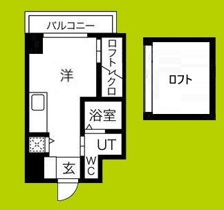 コーラルポワント難波west 間取り