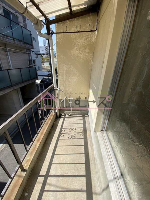 三木貸家 ベランダ