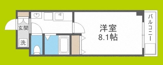 M'プラザ堀江南 間取り