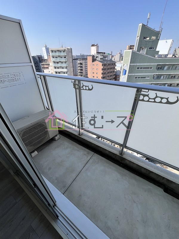 エルミタージュ難波南Ⅴ ベランダ
