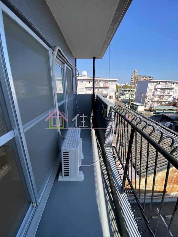 相原マンション ベランダ