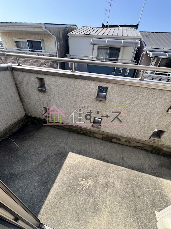 桜　House　嵐汐 ベランダ