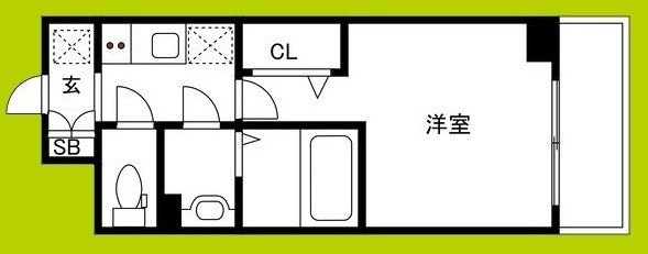 ファステート難波デラックス 間取り