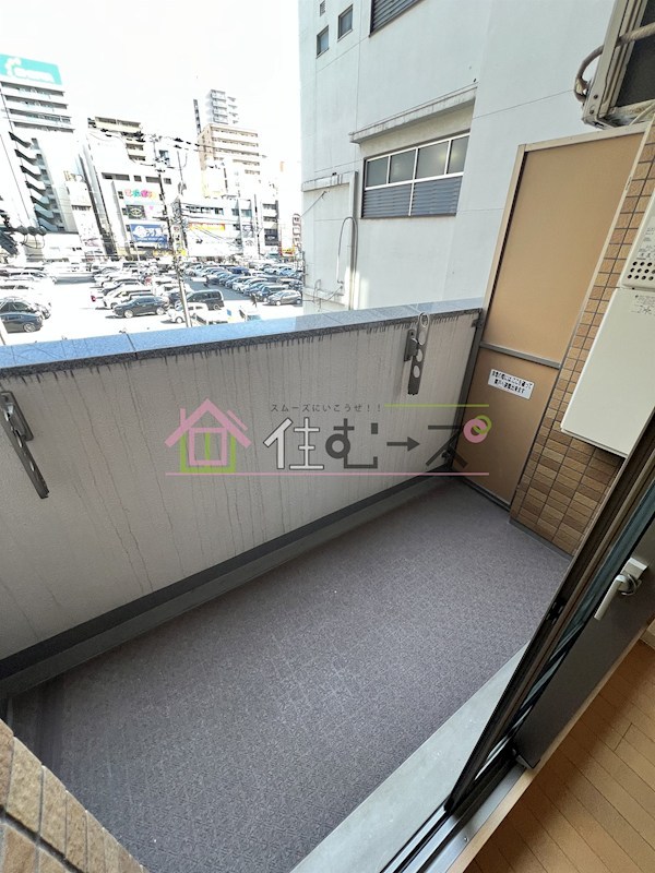 エステムコート難波センチュリオ ベランダ