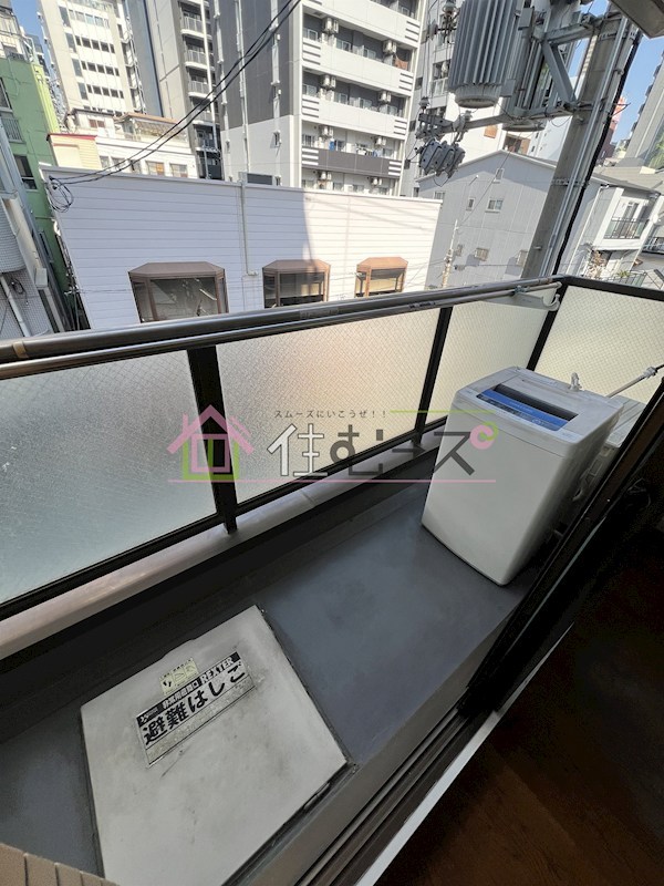 ラフィナート ベランダ