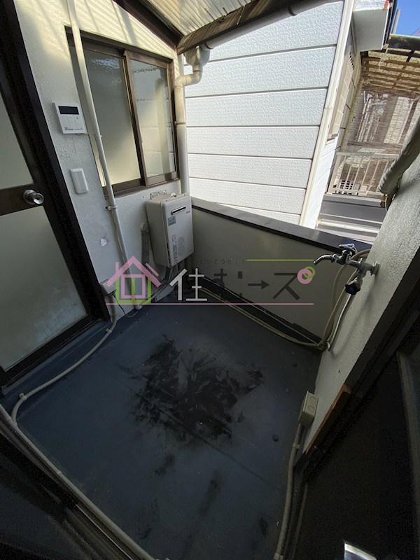 喜仙荘 ベランダ