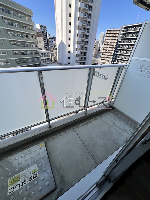 エルミタージュ難波南Ⅴ ベランダ