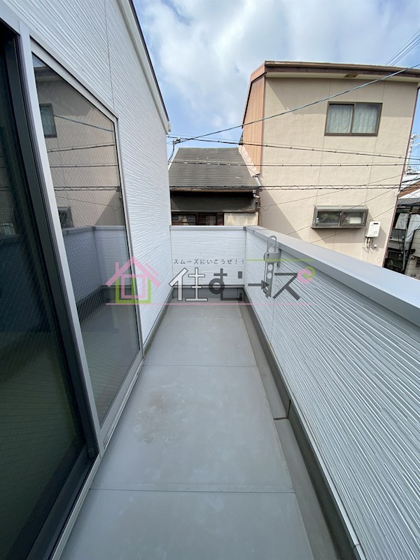 梅南3丁目 貸家 ベランダ