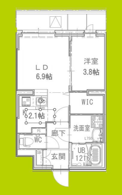 サザンクレスト高師浜 間取り