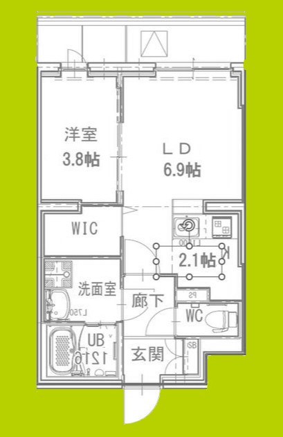 サザンクレスト高師浜 間取り