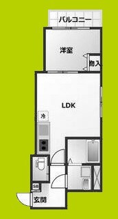 ALEGRIA香里園Ⅱ 間取り