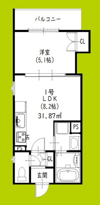 クリエオーレ牧野本町 間取り