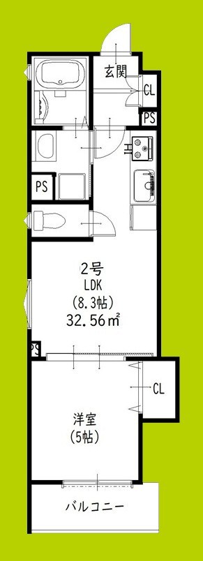 クリエオーレ牧野本町 間取り