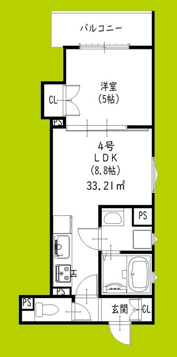 クリエオーレ牧野本町 間取り