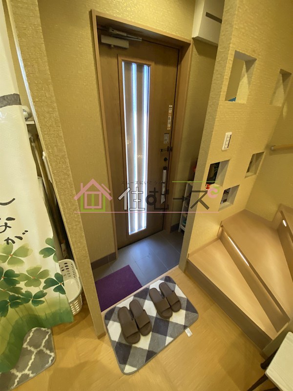 松テラスハウス 玄関