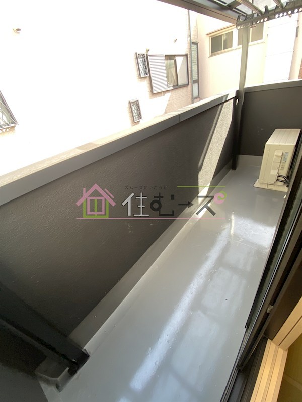 松テラスハウス ベランダ