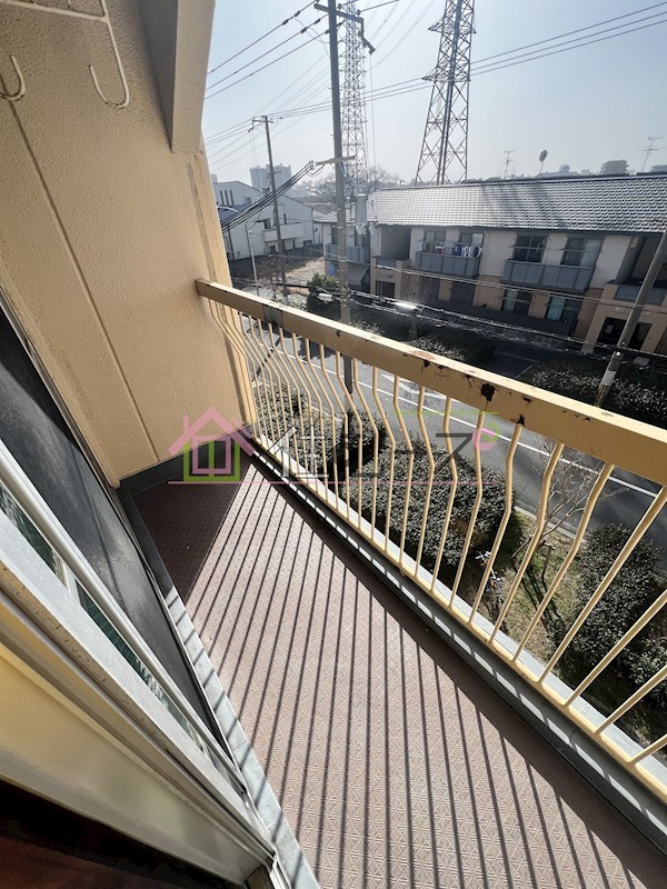 伸晃マンション ベランダ
