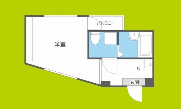 ホワイトハウス公園前 間取り