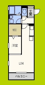COZY岸里Ⅱ 間取り