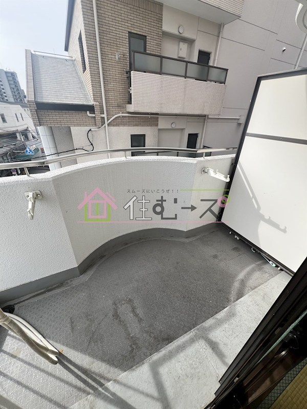玉造末広ビル ベランダ