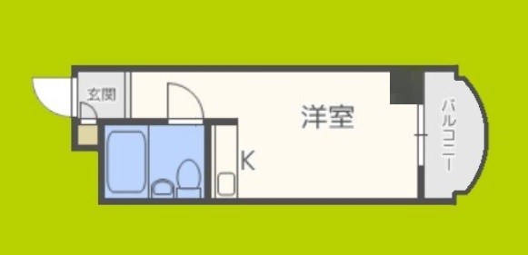 朝日プラザ緑橋Ⅱ 間取り