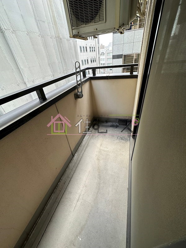 シングルウエスト ベランダ