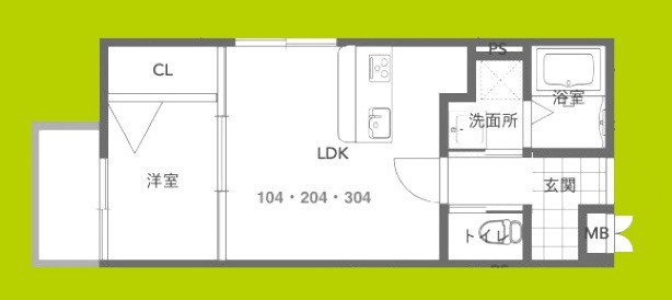 chou chou makinosaka 間取り図