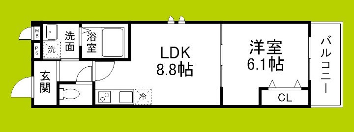 エクセル百舌鳥 間取り図