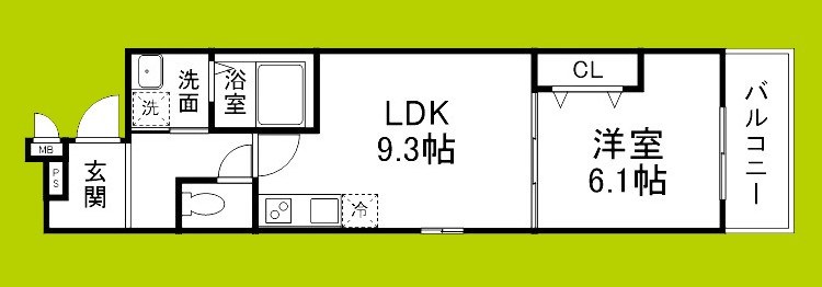 エクセル百舌鳥 間取り図