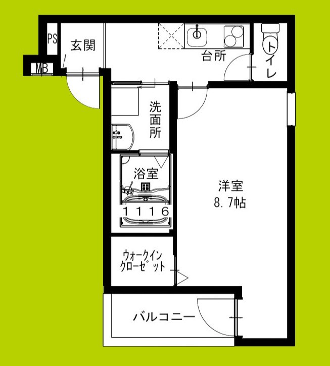 フジパレス湊駅南 間取り図