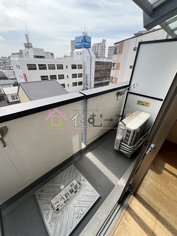 ロイヤルコート華 ベランダ