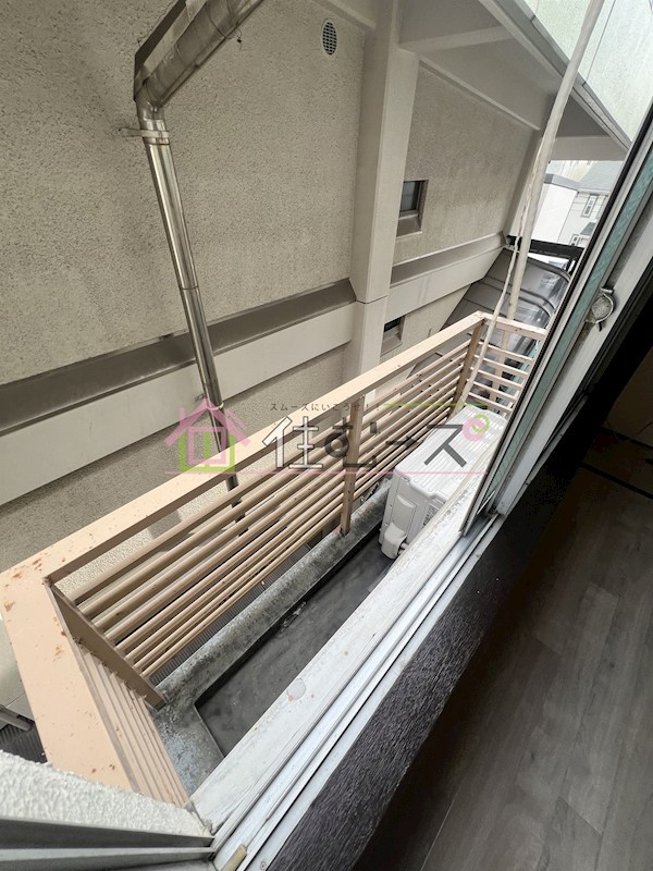 阪南ハイツ ベランダ