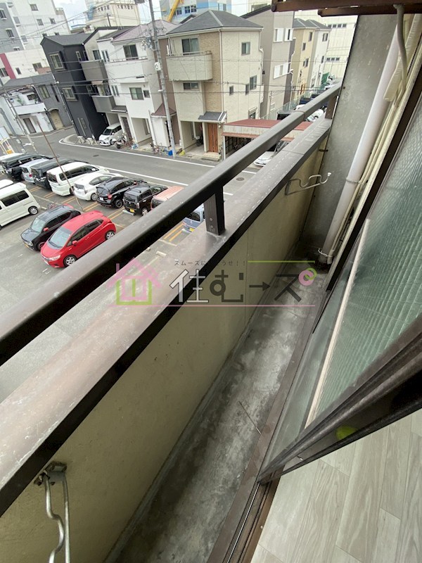 エクラ深江橋 ベランダ