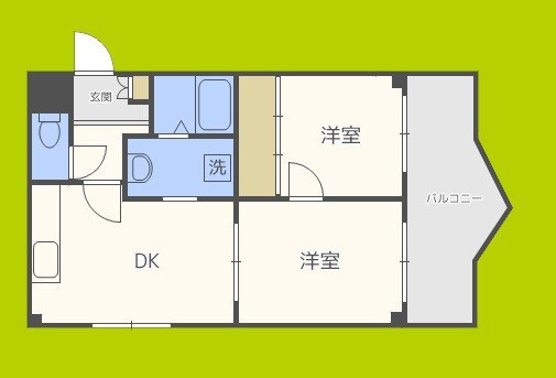 深江大発マンション 間取り