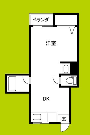 サニーガーデン大今里 間取り